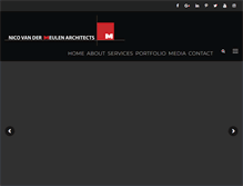 Tablet Screenshot of nicovdmeulen.com